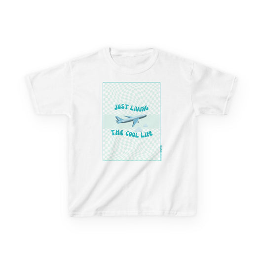 Cool Life Kids Tee - Perfect for Travel Lovers, Adventure Gifts, Summer Fun, Unique Birthday Present, Kids Fashion