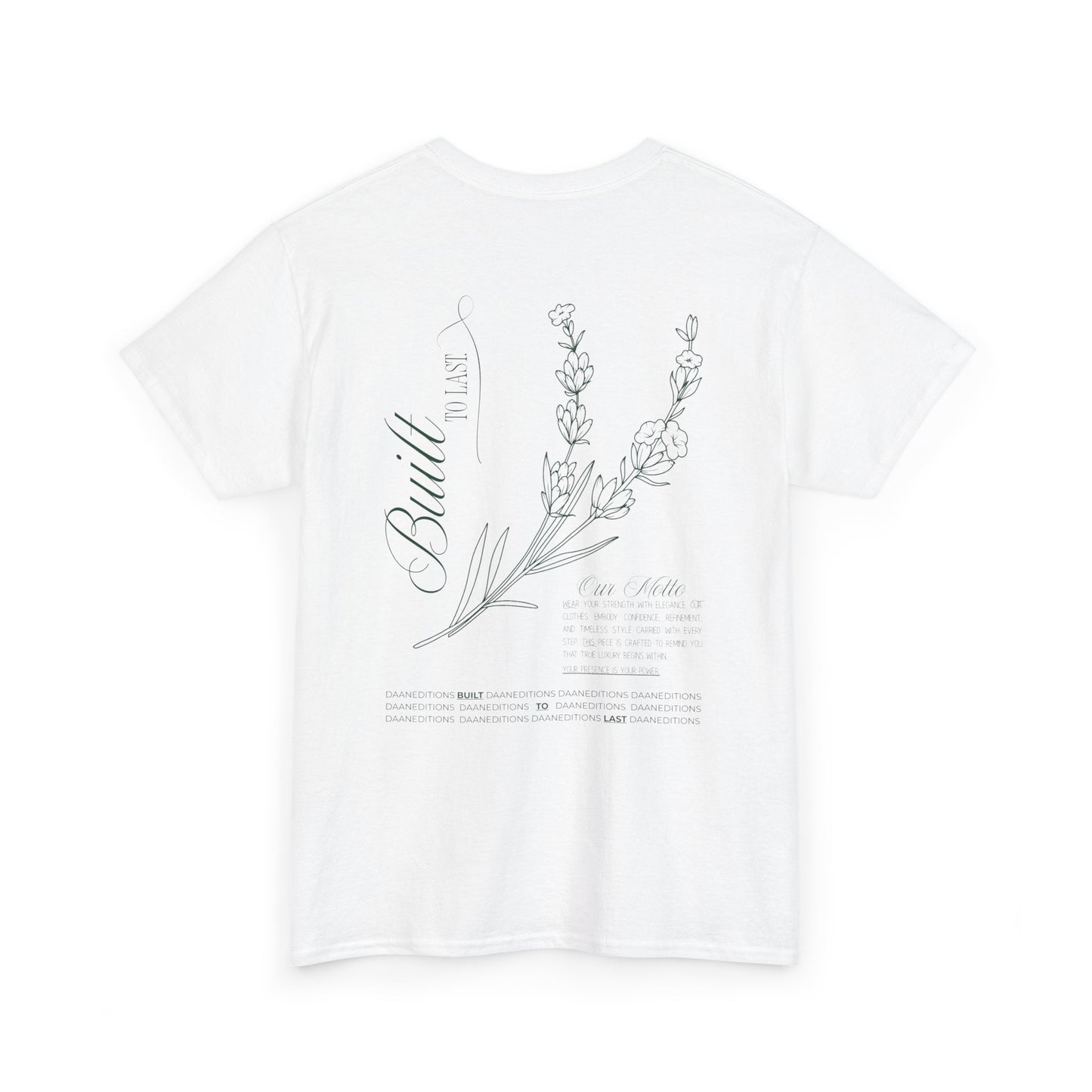 Unisex Heavy Cotton Tee with Minimalist Design, Perfect for Everyday Wear, Gift for Friends, Casual Style, Summer Essential